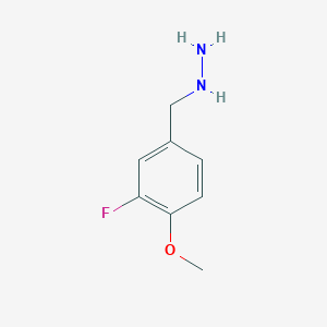 3-Fluoro-4-methoxy-benzyl-hydrazine 3-Fluoro-4-methoxy-benzyl-hydrazine