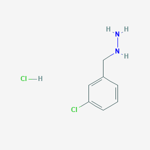 1-(3-chlorobenzyl)hydrazine dihydrochloride 1-(3-chlorobenzyl)hydrazine dihydrochloride