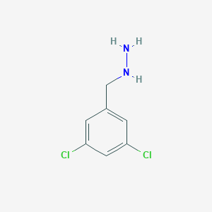 3,5-Dichloro-benzyl-hydrazine 3,5-Dichloro-benzyl-hydrazine