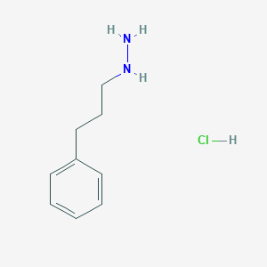 Hydrazine, (3-phenylpropyl)-, hydrochloride Hydrazine, (3-phenylpropyl)-, hydrochloride