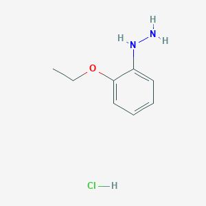 Hydrazine, (2-ethoxyphenyl)-, hydrochloride Hydrazine, (2-ethoxyphenyl)-, hydrochloride