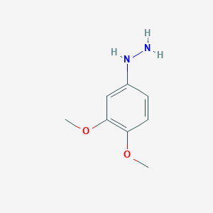 Hydrazine, (3,4-dimethoxyphenyl)- Hydrazine, (3,4-dimethoxyphenyl)-