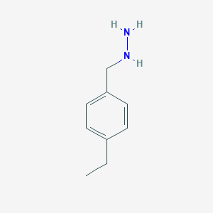 4-Ethylbenzylhydrazine 4-Ethylbenzylhydrazine