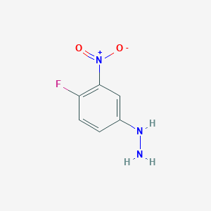 (4-Fluoro-3-nitro-phenyl)-hydrazine (4-Fluoro-3-nitro-phenyl)-hydrazine