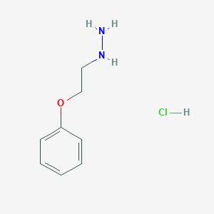 2-phenoxyethylhydrazinium hydrochloride 2-phenoxyethylhydrazinium hydrochloride
