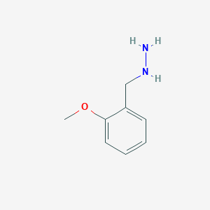 Hydrazine, [(2-methoxyphenyl)methyl]-, hydrochloride