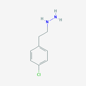 [2-(4-chlorophenyl)ethyl]hydrazine