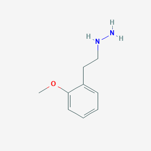 1-(2-methoxyphenethyl)hydrazine 1-(2-methoxyphenethyl)hydrazine