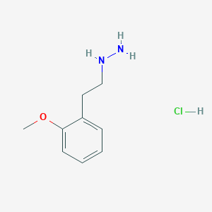 [2-(2-methoxy-phenyl)-ethyl]-hydrazine, hydrochloride