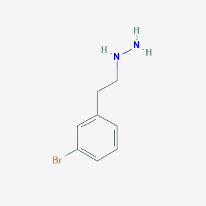 1-(3-bromophenethyl)hydrazine 1-(3-bromophenethyl)hydrazine
