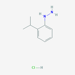 2-isopropylphenylhydrazine hydrochloride 2-isopropylphenylhydrazine hydrochloride