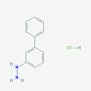Biphenyl-3-yl-hydrazine hydrochloride Biphenyl-3-yl-hydrazine hydrochloride
