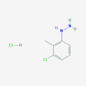 (3-Chloro-2-methylphenyl)hydrazinehydrochloride (3-Chloro-2-methylphenyl)hydrazinehydrochloride