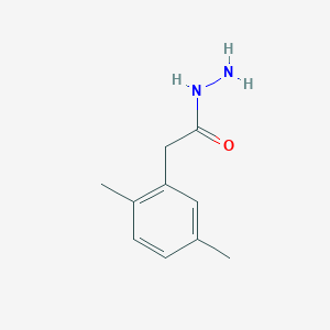 Benzeneacetic acid, 2,5-dimethyl-, hydrazide Benzeneacetic acid, 2,5-dimethyl-, hydrazide