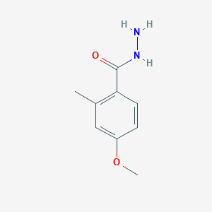 Benzoic acid, 4-methoxy-2-methyl-, hydrazide