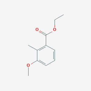 Benzoic acid, 3-methoxy-2-methyl-, ethyl ester Benzoic acid, 3-methoxy-2-methyl-, ethyl ester