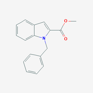 1H-Indole-2-carboxylic acid, 1-(phenylmethyl)-, methyl ester