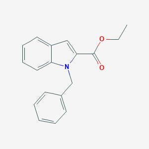 1H-Indole-2-carboxylic acid, 1-(phenylmethyl)-, ethyl ester 1H-Indole-2-carboxylic acid, 1-(phenylmethyl)-, ethyl ester