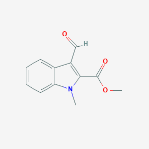 1H-INDOLE-2-CARBOXYLIC ACID,3-FORMYL-1-,METHYL ESTER 1H-INDOLE-2-CARBOXYLIC ACID,3-FORMYL-1-,METHYL ESTER