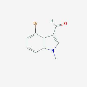 1H-Indole-3-carboxaldehyde, 4-bromo-1-methyl- 1H-Indole-3-carboxaldehyde, 4-bromo-1-methyl-