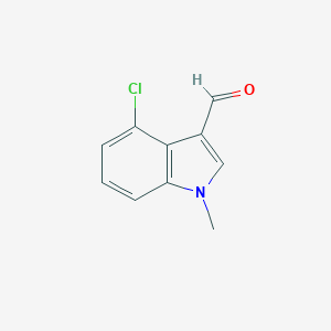 1H-Indole-3-carboxaldehyde, 4-chloro-1-methyl- 1H-Indole-3-carboxaldehyde, 4-chloro-1-methyl-