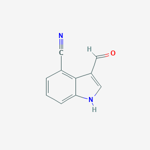 4-cyanoindole-3-carboxaldyde 4-cyanoindole-3-carboxaldyde