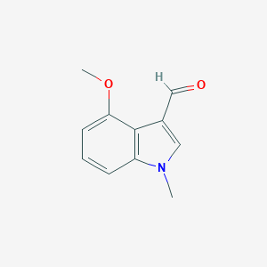 4-methoxy-1-methyl-1H-indole-3-carbaldehyde 4-methoxy-1-methyl-1H-indole-3-carbaldehyde