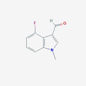 1H-Indole-3-carboxaldehyde, 4-fluoro-1-methyl- 1H-Indole-3-carboxaldehyde, 4-fluoro-1-methyl-
