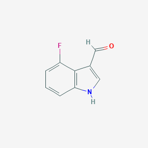 4-fluoro-1H-indole-3-carbaldehyde 4-fluoro-1H-indole-3-carbaldehyde