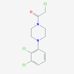 Ethanone, 2-chloro-1-[4-(2,3-dichlorophenyl)-1-piperazinyl]-