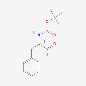 tert-butyl N-(1-benzyl-2-oxoethyl)carbamate tert-butyl N-(1-benzyl-2-oxoethyl)carbamate