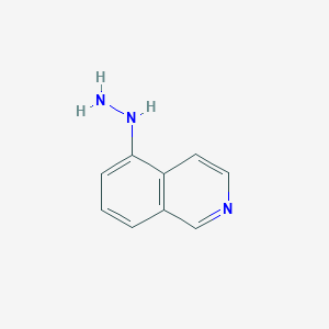 Isoquinoline, 5-hydrazinyl- Isoquinoline, 5-hydrazinyl-