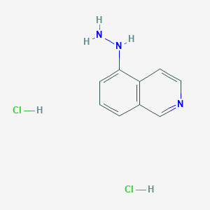 Isoquinoline, 5-hydrazinyl-, hydrochloride Isoquinoline, 5-hydrazinyl-, hydrochloride