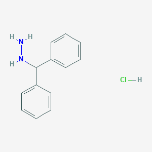 Hydrazine, (diphenylmethyl)-, hydrochloride Hydrazine, (diphenylmethyl)-, hydrochloride