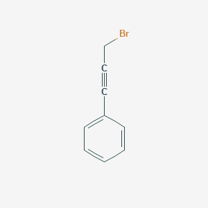 Benzene, (3-bromo-1-propyn-1-yl)- 