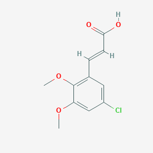 2-Propenoic acid, 3-(5-chloro-2,3-dimethoxyphenyl)-