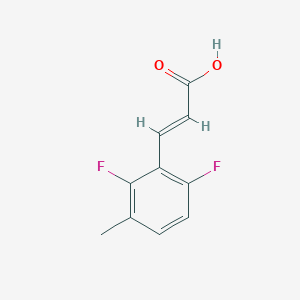 2-Propenoic acid, 3-(2,6-difluoro-3-methylphenyl)-