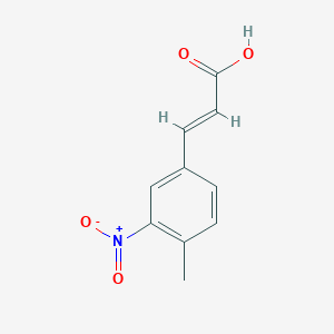 2-Propenoic acid, 3-(4-methyl-3-nitrophenyl)-, (E)-