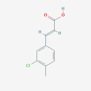 (2E)-3-(3-chloro-4-methylphenyl)acrylic acid (2E)-3-(3-chloro-4-methylphenyl)acrylic acid