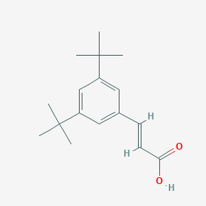 2-Propenoic acid, 3-[3,5-bis(1,1-dimethylethyl)phenyl]-, (2E)-