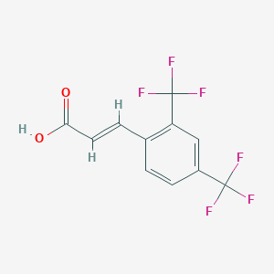 2,4-Bis(trifluoromethyl)cinnamic acid 2,4-Bis(trifluoromethyl)cinnamic acid