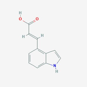 3-(1H-Indol-4-yl)-acrylic acid 3-(1H-Indol-4-yl)-acrylic acid