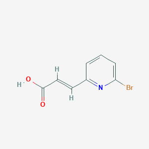 2-Propenoic acid, 3-(6-bromo-2-pyridinyl)-