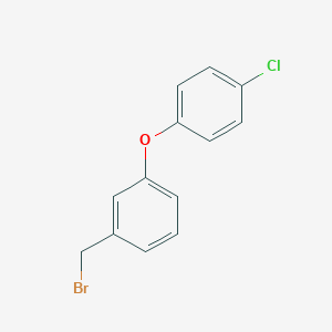 Benzene, 1-(bromomethyl)-3-(4-chlorophenoxy)- Benzene, 1-(bromomethyl)-3-(4-chlorophenoxy)-