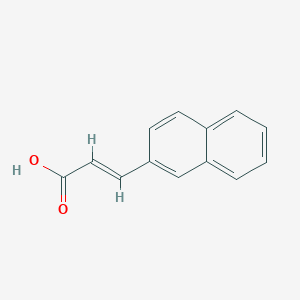 2-Propenoic acid, 3-(2-naphthalenyl)-, (2E)- 2-Propenoic acid, 3-(2-naphthalenyl)-, (2E)-
