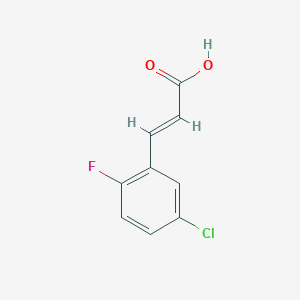 2-Propenoic acid, 3-(5-chloro-2-fluorophenyl)-