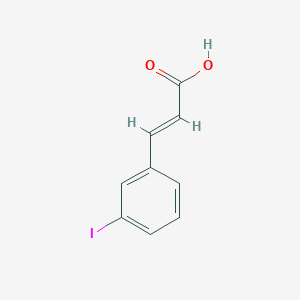 2-Propenoic acid, 3-(3-iodophenyl)-, (2E)- 2-Propenoic acid, 3-(3-iodophenyl)-, (2E)-