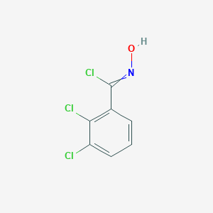 2,3-DICHLORO-N-HYDROXYBENZENECARBOXIMIDOYLCHLORIDE 2,3-DICHLORO-N-HYDROXYBENZENECARBOXIMIDOYLCHLORIDE