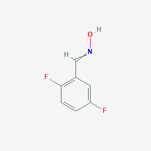 Benzaldehyde, 2,5-difluoro-, oxime 