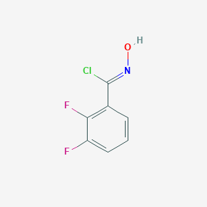 2,3-DIFLUORO- alpha - CHLOROBENZALDOXIME 2,3-DIFLUORO- alpha - CHLOROBENZALDOXIME